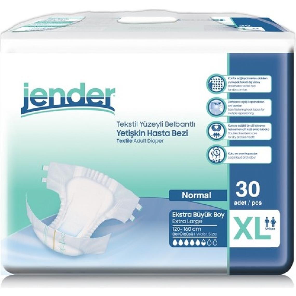 Jender Belbantlı Hasta Bezi Büyük Boy