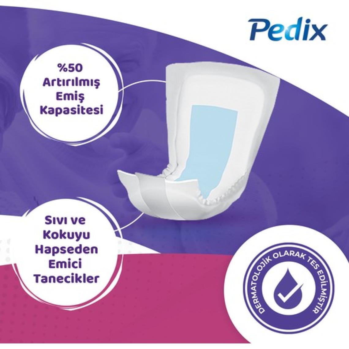 Pedix Mesane Pedi Büyük Boy Large 10'lu