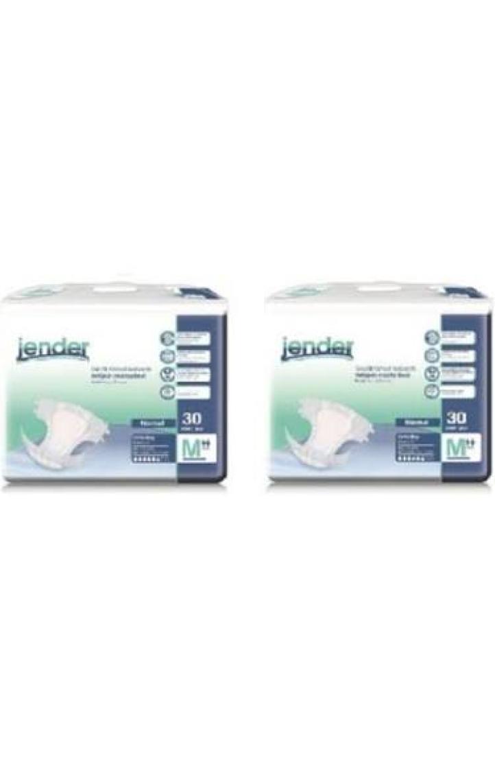 Jender Hasta Bezi M Bağlamalı 2 Paket 60 Bez