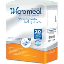 wicromed Textile Yetişkin Hasta Bezi Medium 30'Lu