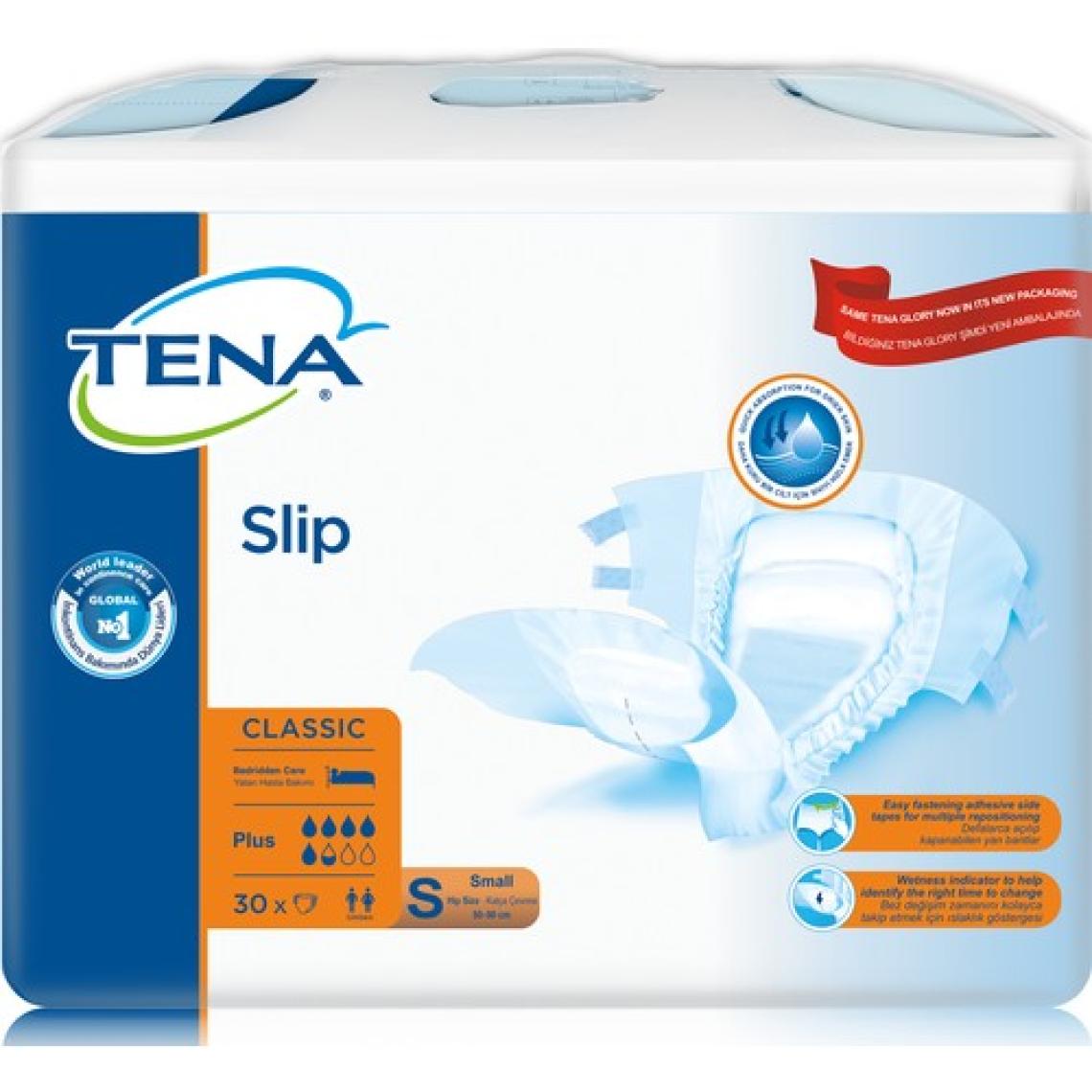 Tena Slip Classic(Pe) Plus Small 30'lu Yetişkin Bezi