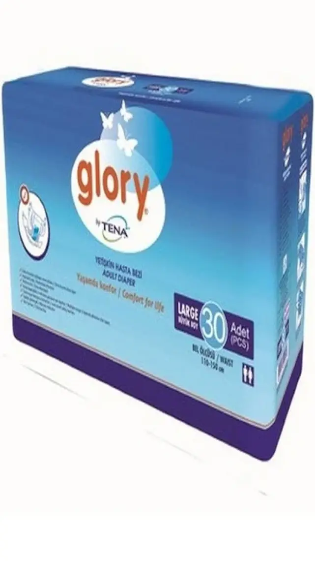Glory By Tena Hasta Altı Bezi Large 30'lu