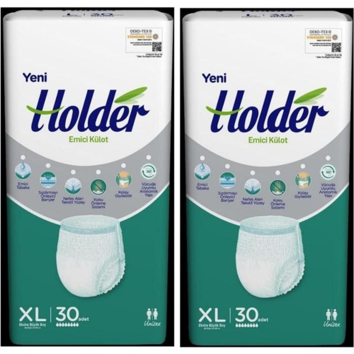 Holder Hasta Bezi Külotlu XL 30'lu 2 Paket 60 Adet