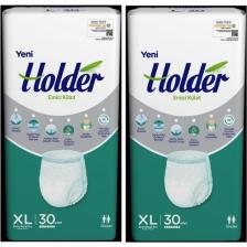 Holder Hasta Bezi Külotlu XL 30'lu 2 Paket 60 Adet