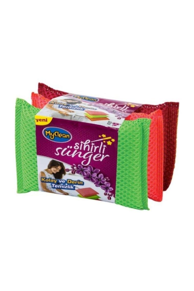 My Clean Fileli Sihirli Sünger 3'lü