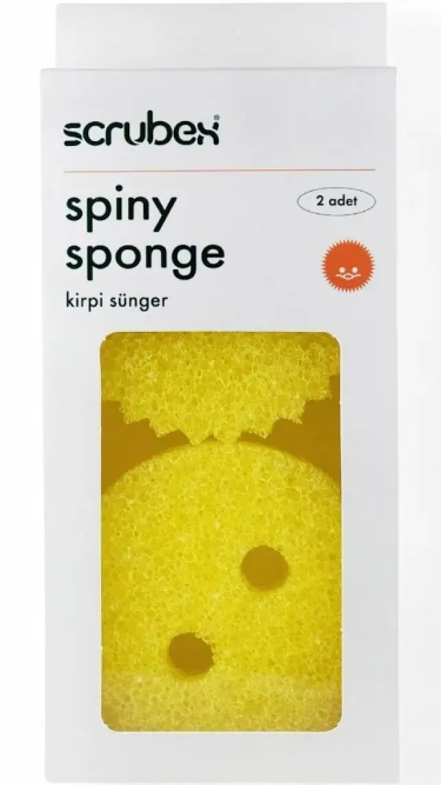 Scrubex Kirpi Sünger 2'li (Çizmez, Ovucu) SB1003