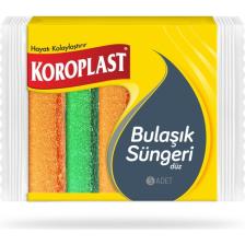 Koroplast Düz Bulaşık Süngeri 5'Li