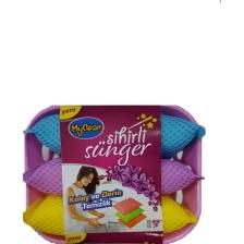 Myclean Sihirli Bulaşık Süngeri 3'lü