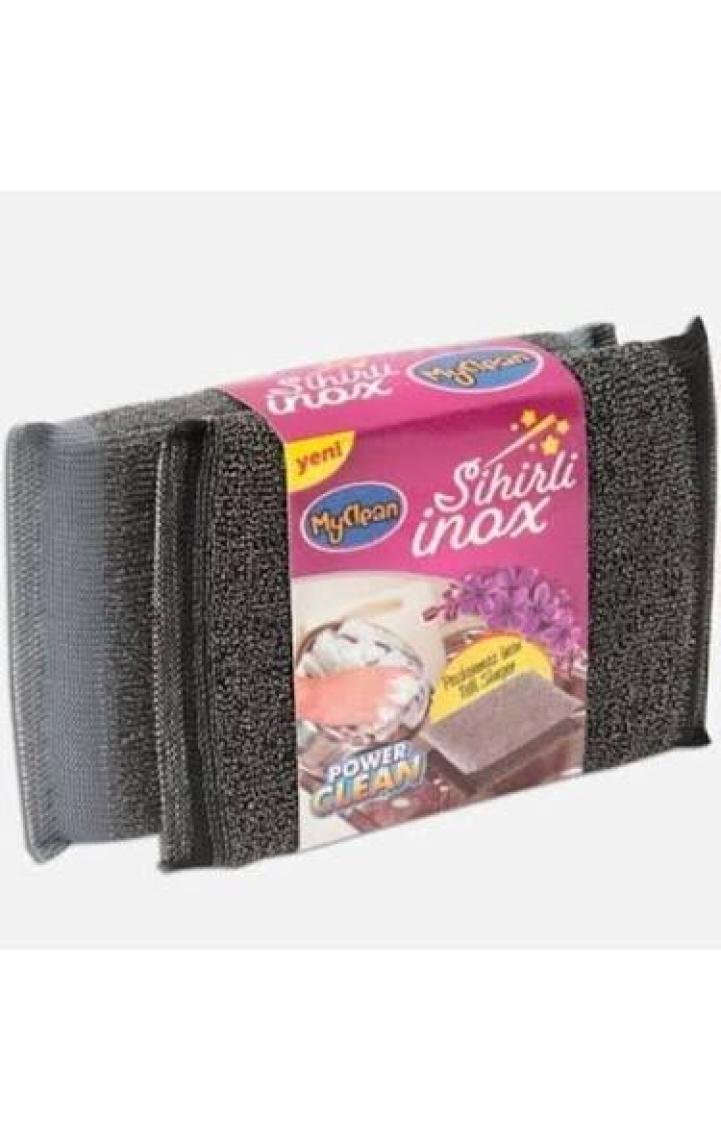 Myclean Sihirli Inox Paslanmaz Telli Sünger 2li