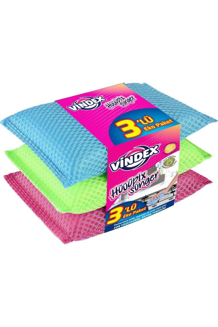 Hüüüpix Sünger 3lü Ekonomik Paket