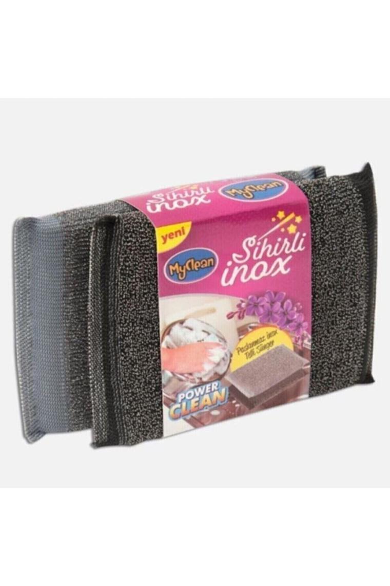 My Clean Sihirli Inox Paslanmaz Telli Sünger 2li