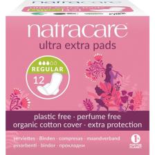 Natracare Ultra Ekstra Kanatlı Ped Regular 12'li