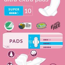 Ultra Extra Kanatlı Ped Süper