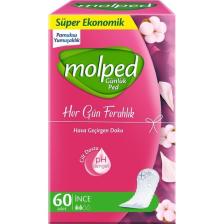 Molped Her Gün Ferahlık Günlük Ped 60'Lı
