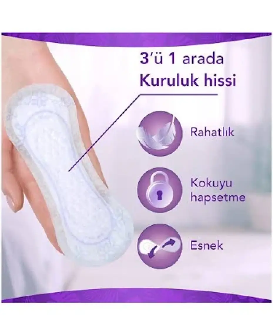 Orkid Yaprak Günlük Ped Normal Süper Ekonomik Paket 100'lü