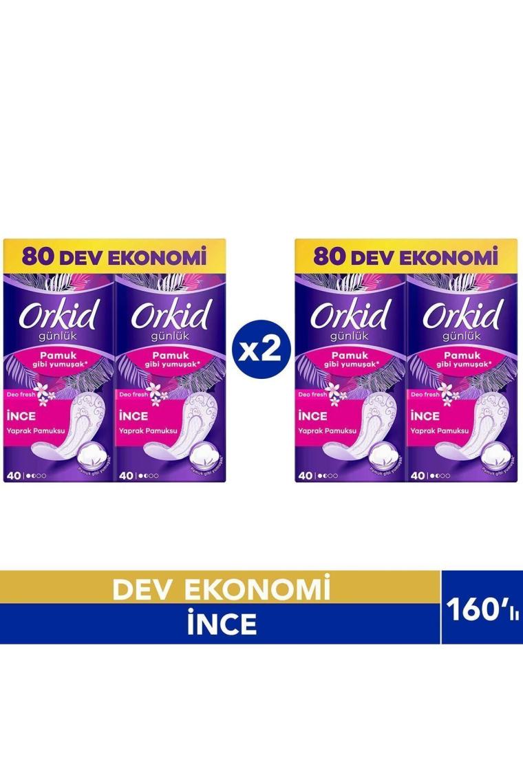 Günlük Ped İnce Pamuksu Deo Fresh 160'li