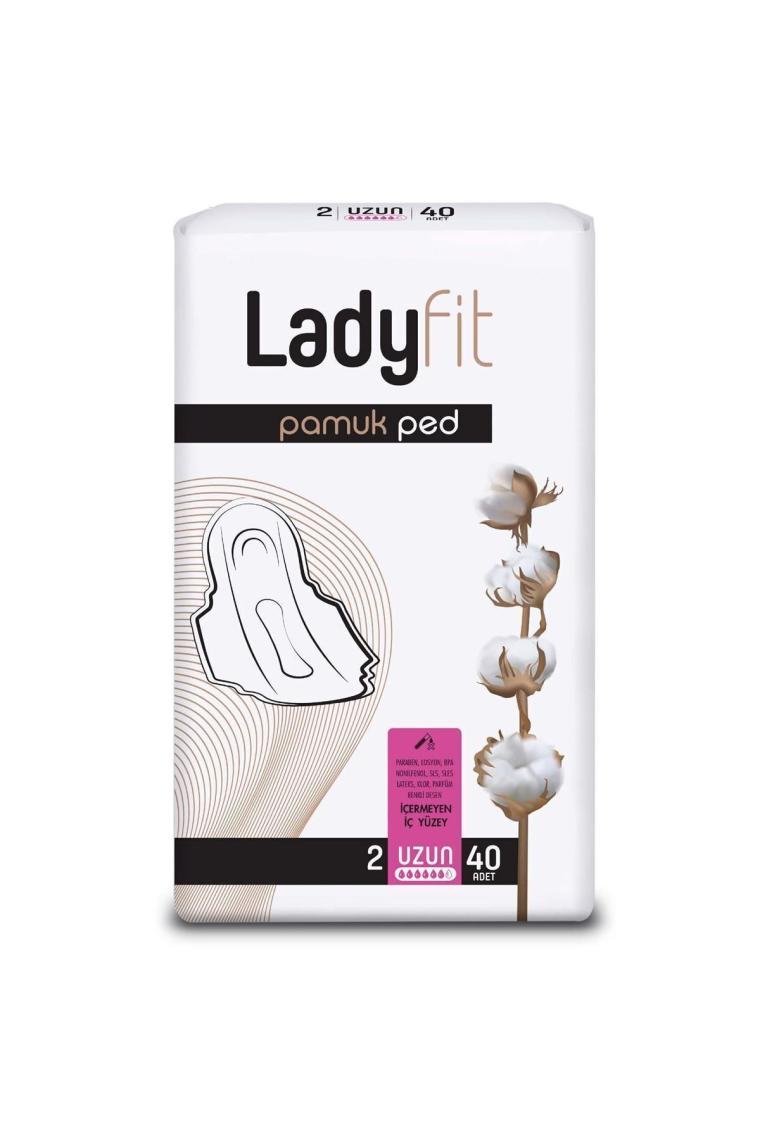 Ladyfit Pamuk Ped Mega Uzun 40 Ped