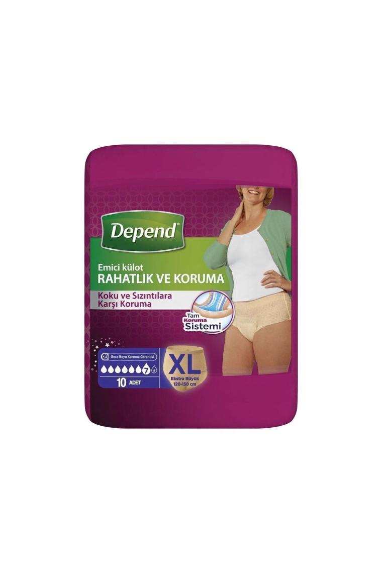 Emici Külot Lohusa Pedi Kadın Xl Beden 1 Paket 10 Adet