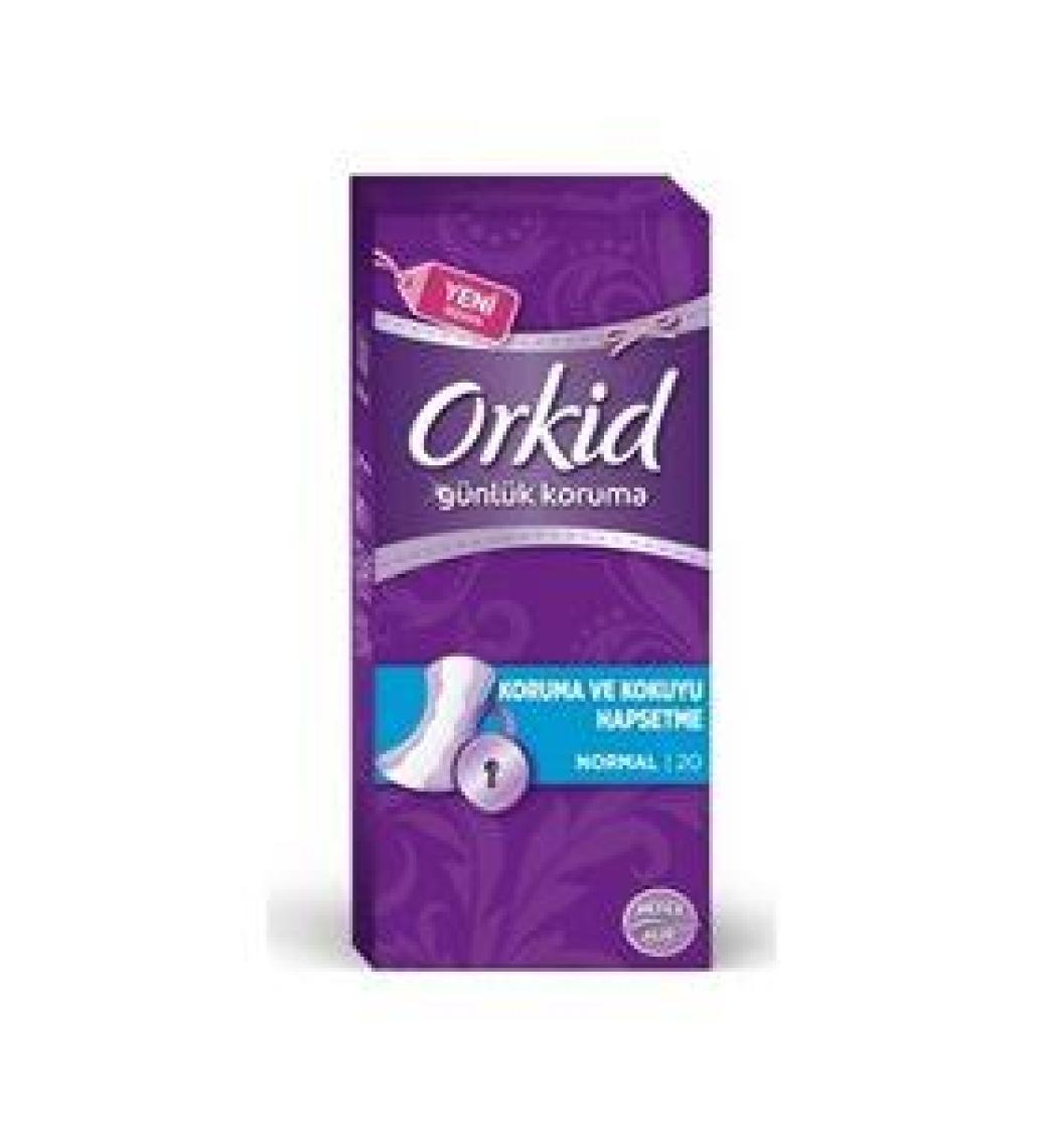 Orkid Günlük Ped Normal Tekli Paket 20 Ped