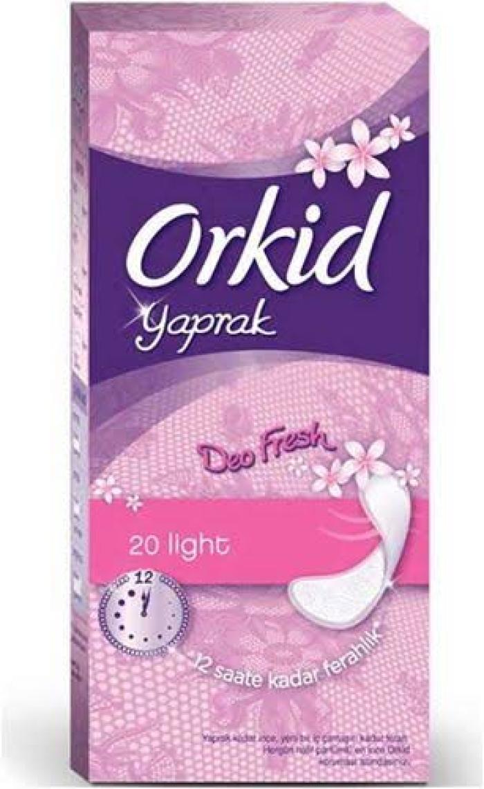 Orkid Günlük Ped Normal Tekli Paket 20 Ped