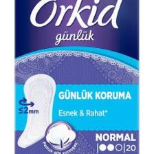 Orkid Günlük Ped Normal Tekli Paket 20 Ped
