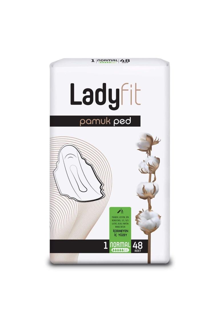Ladyfit Pamuk Ped Mega Normal 48 Ped