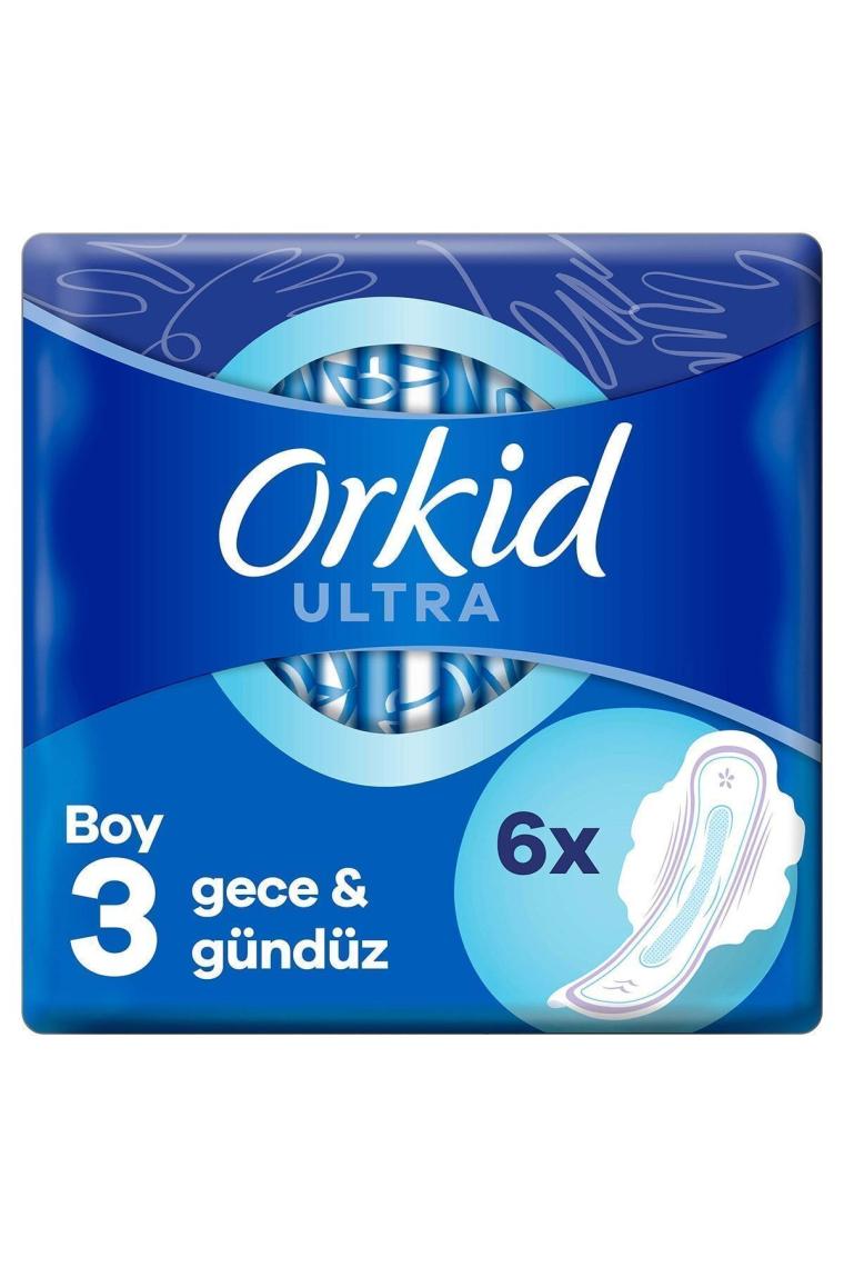 Ultra Gece & Gündüz (boy 3) 6 Adet Hijyenik Ped
