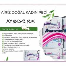 Hijyenik Kadın Pedi 6'lı Paket 98 Adet (60 Günlük 30 Gündüz 8 Gece)