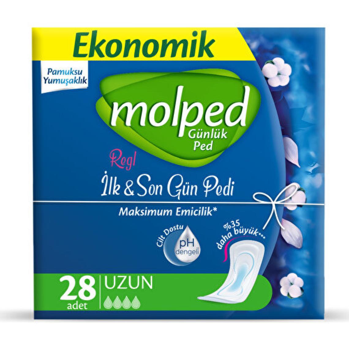 Molped İlk & Son Gün Günlük Ped 28'Li