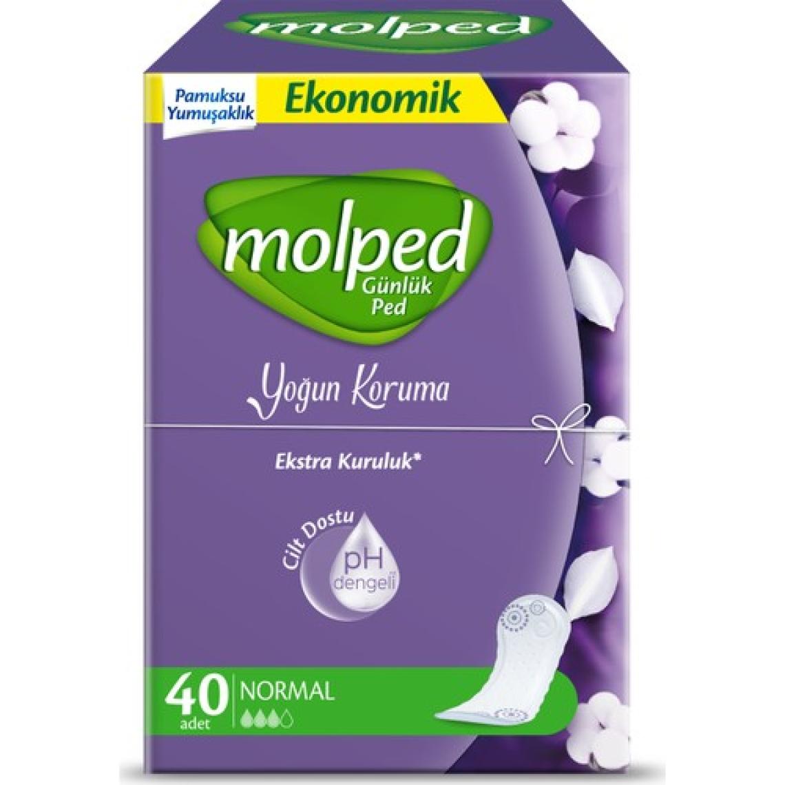 Molped Yoğun Koruma Normal 40'lı Günlük Ped