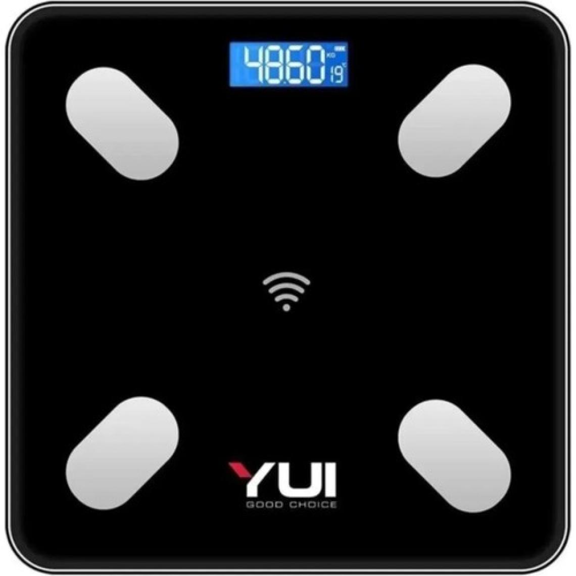 KB13 Akıllı Bluetooth Şarjlı Tartı Siyah (Yuı Türkiye Garantili)