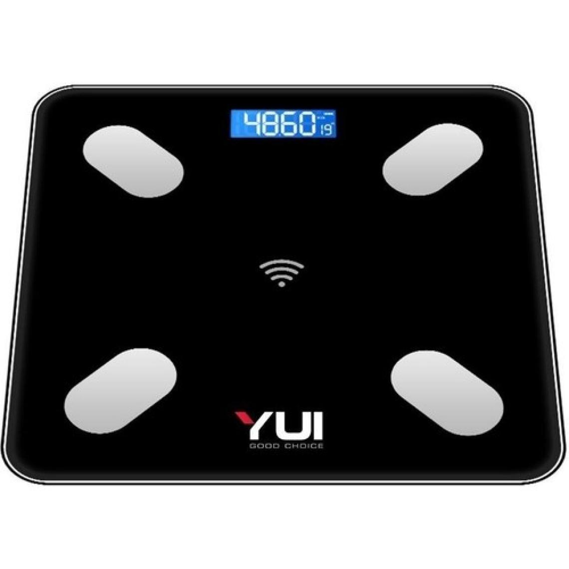 KB13 Akıllı Bluetooth Şarjlı Tartı Siyah (Yuı Türkiye Garantili)