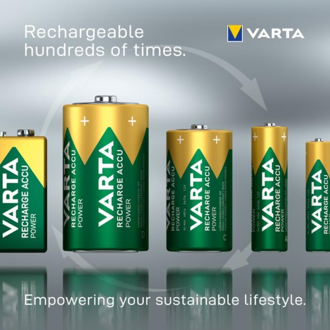 VARTA 2100mAh AA Şarj Edilebilir 4'lü Pil