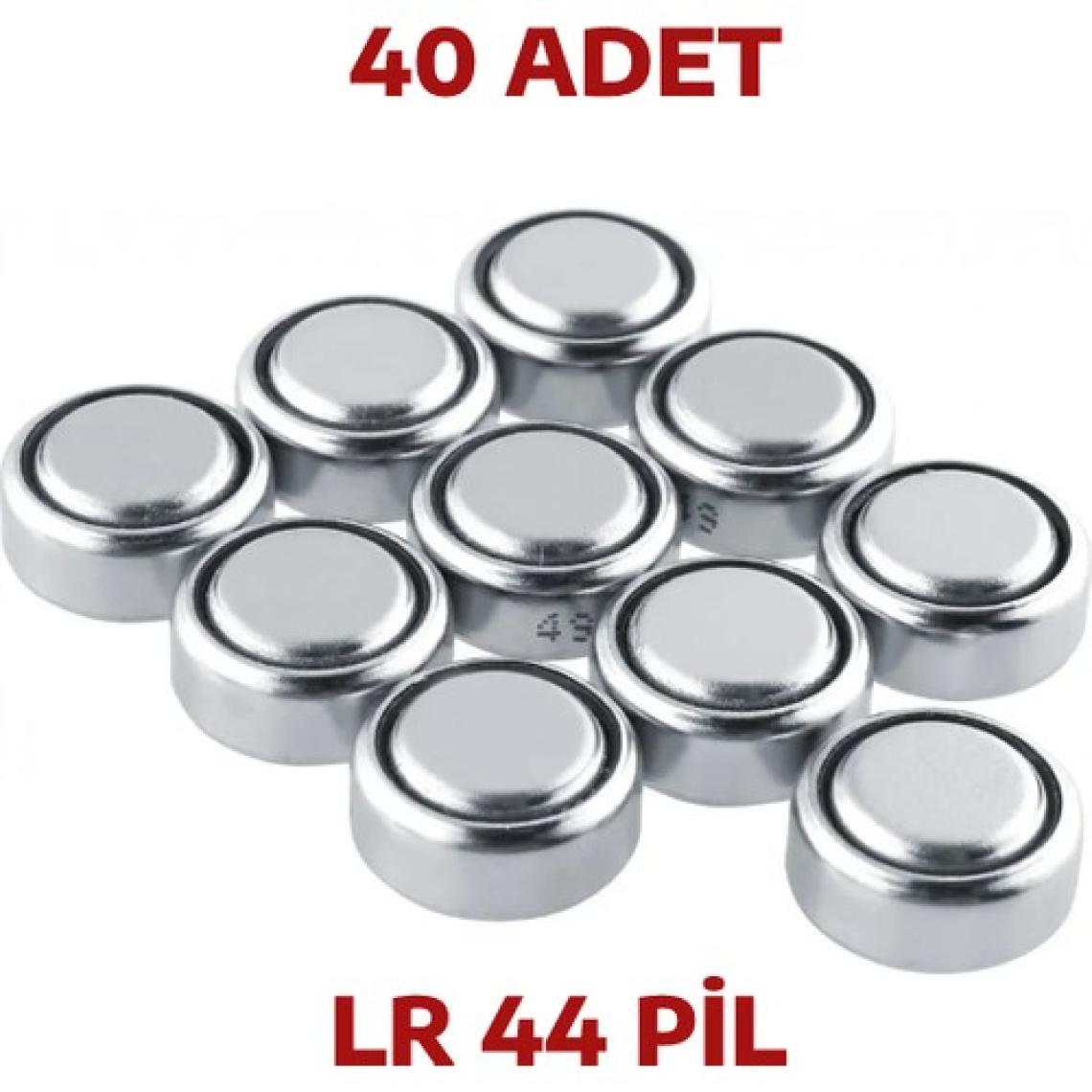 Nistabolje 40 Adet AG13/LR44/357A Düğme Saat Pil Oyuncak Pili Alkalin