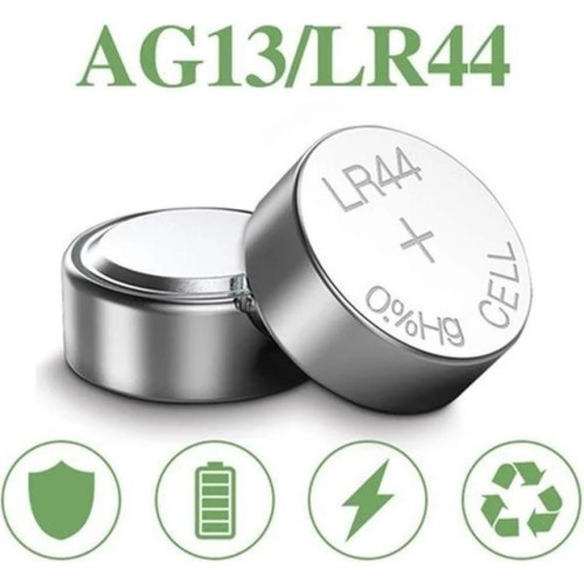 Nistabolje 40 Adet AG13/LR44/357A Düğme Saat Pil Oyuncak Pili Alkalin