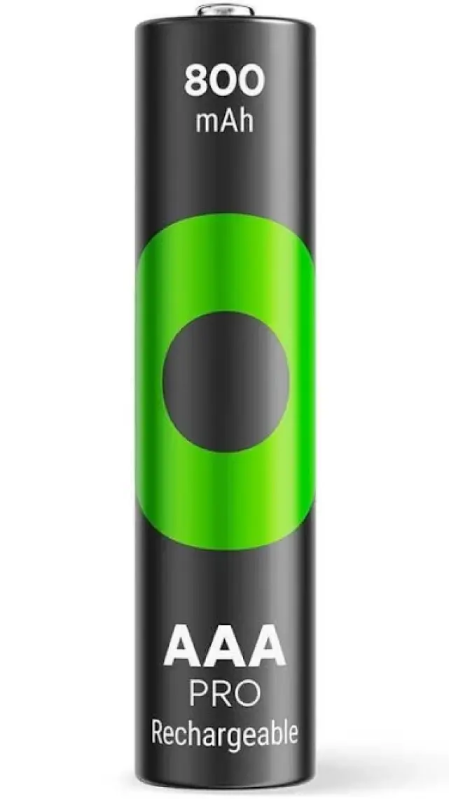 GP Recyko Pro 800 mAh 1.2V AAA Boy NiMH İnce Şarjlı Pil 4'lü Kart
