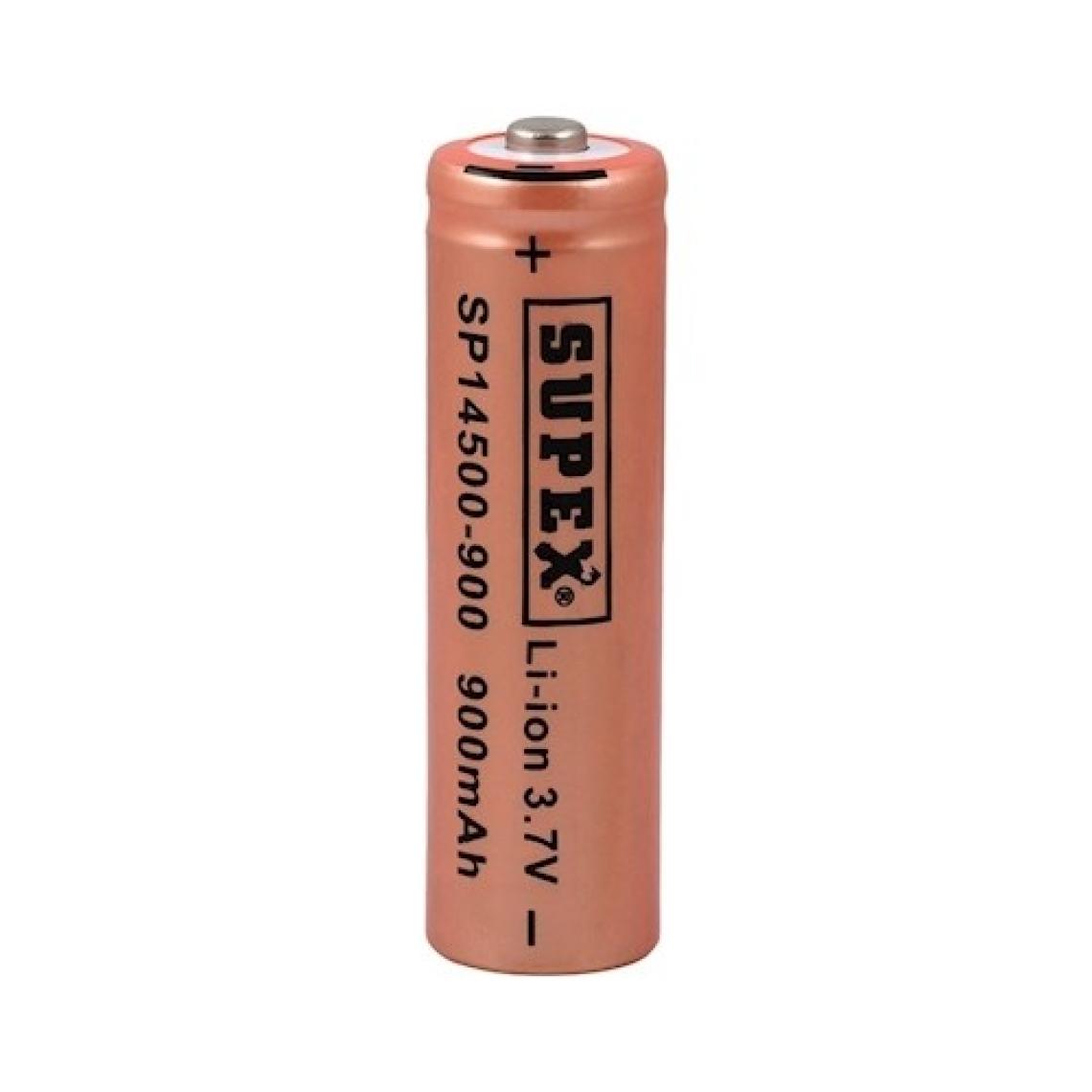 Supex 14500 Li-Ion Aa 3.7V 900 Mah Şarjlı Kalem Pil 1'li