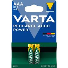 VARTA 800mAh AAA Şarj Edilebilir  2'li Pil