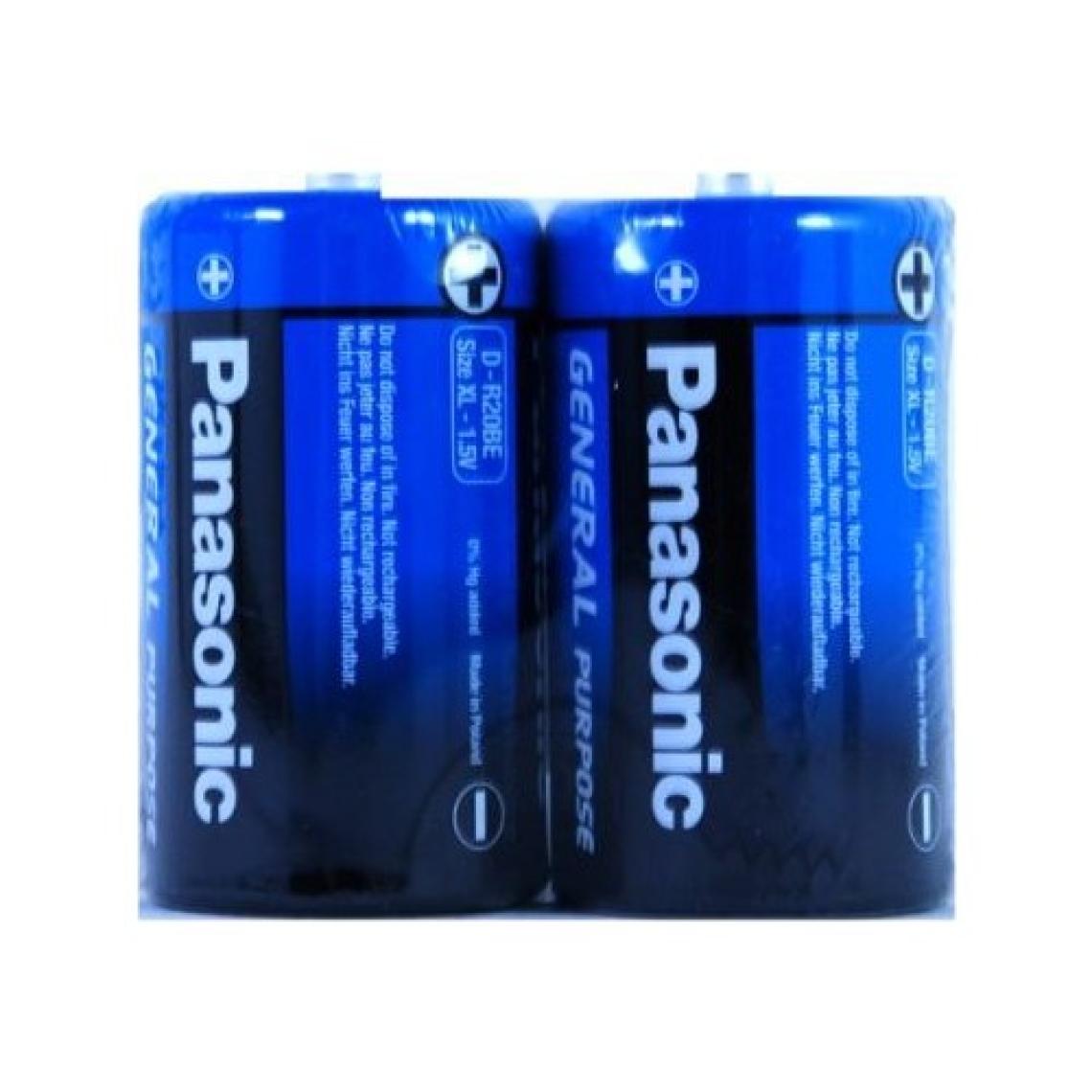 Panasonic Man. R20Be/2Ps Büyük Pil Shrink