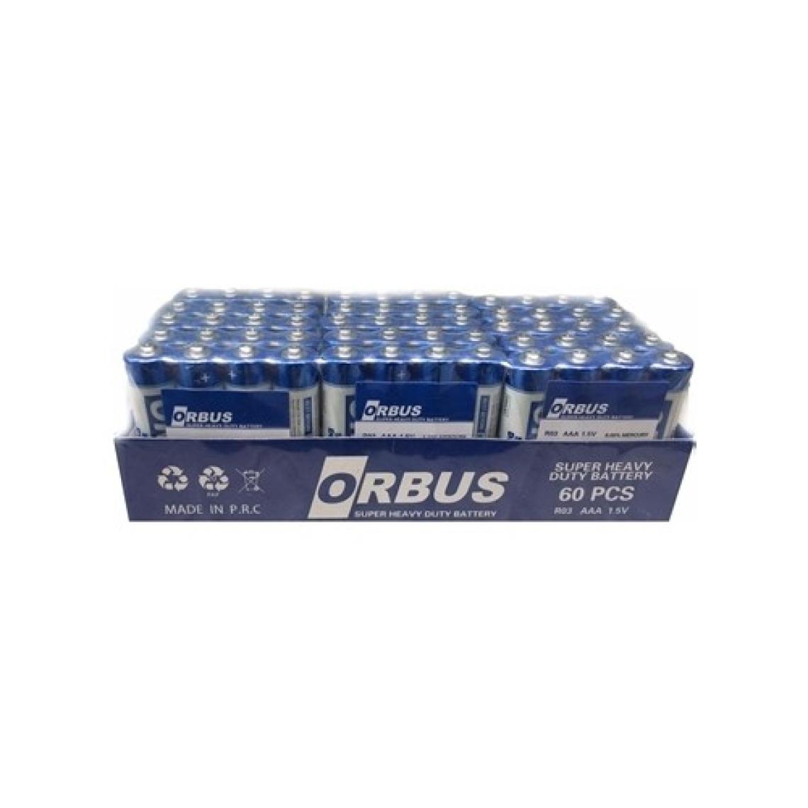 Orbus Pil AAA İnce Kalem Pil (60 Adet) Orbus