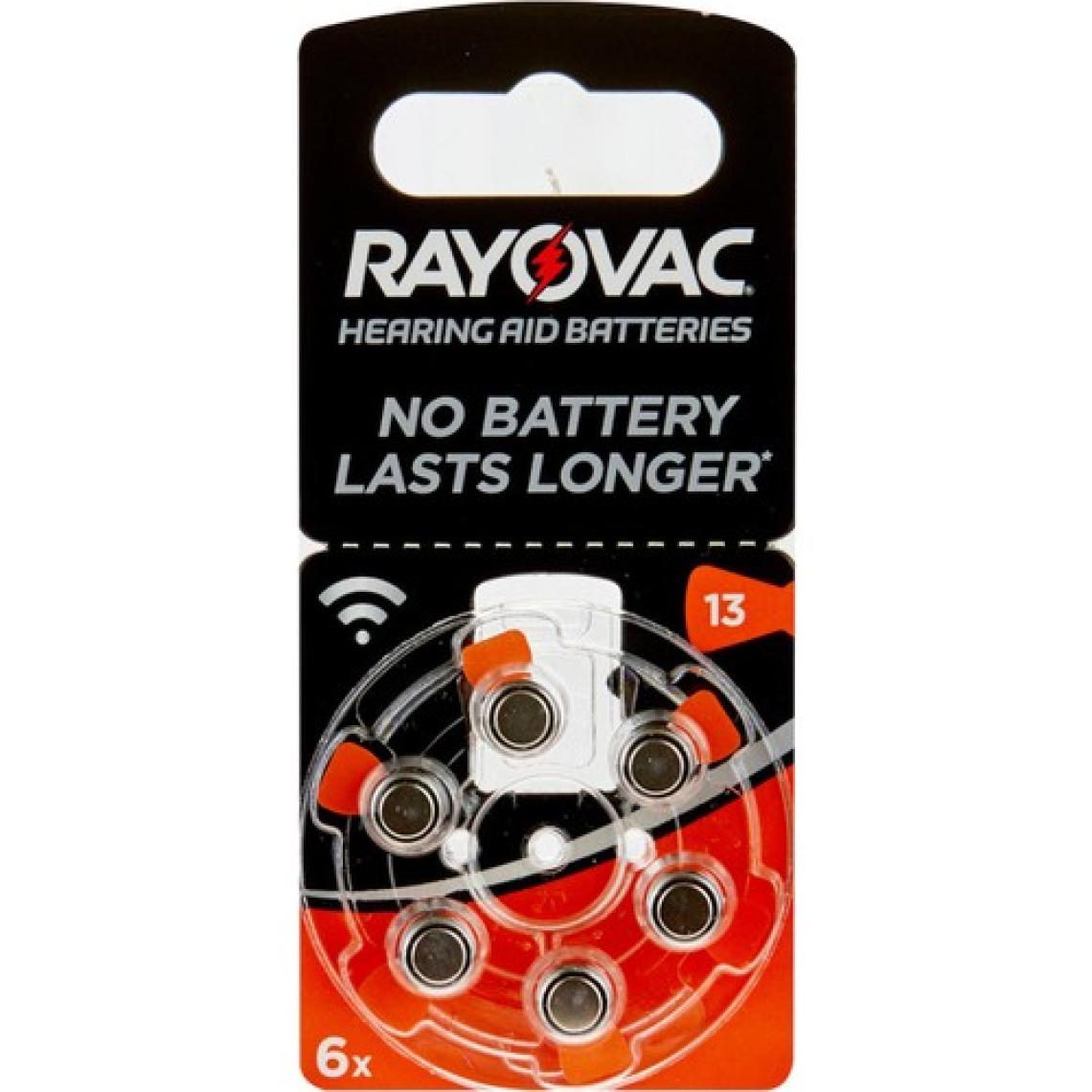 Rayovac 13 İşitme Cihaz Pili 6Lı Blister