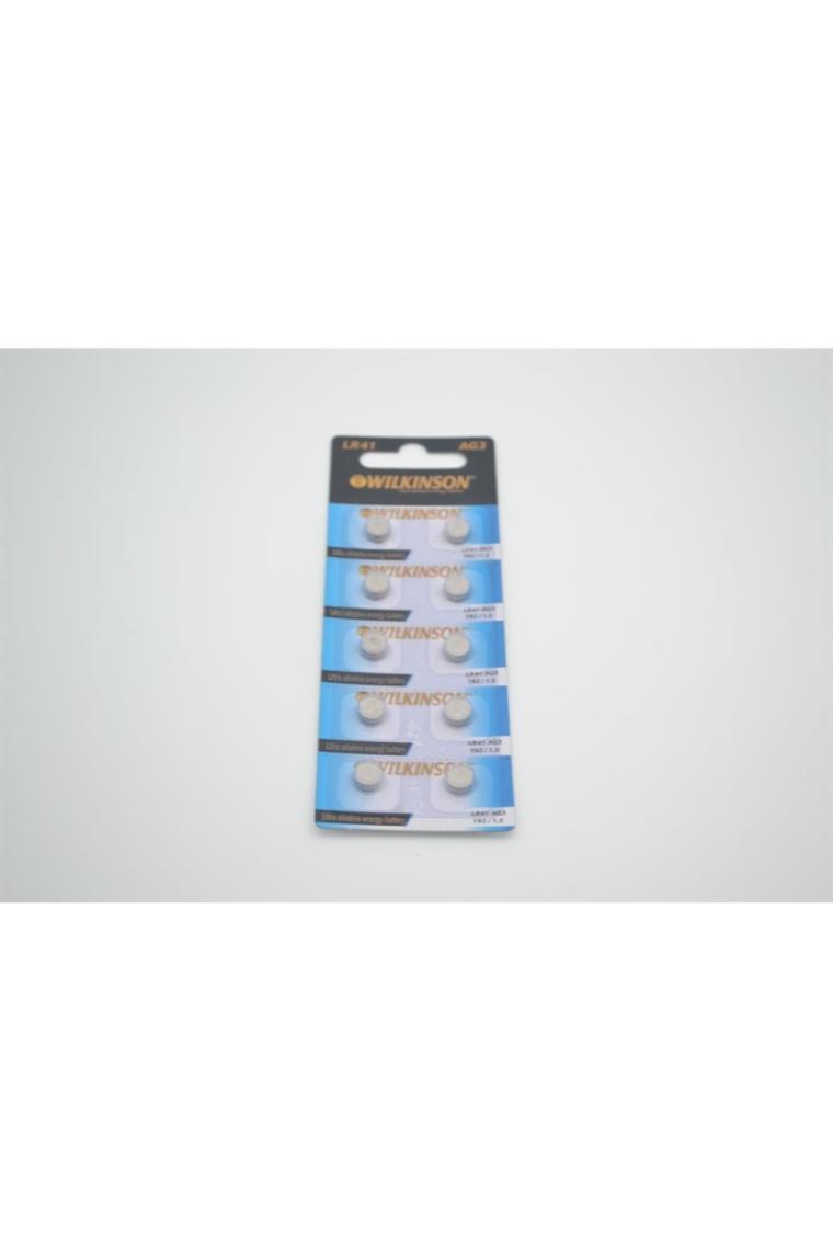 Wilkinson LR41 Ag3 192 /1.5 V Lityum Pil 10'lu