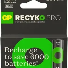 2100Mah 4+2 Şarjlı Kalem Pil Recyko