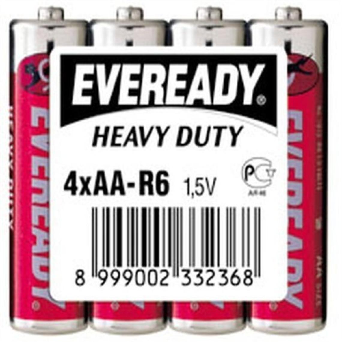 Energizer (C12-0038/0812) Eveready Çinko Karbon Aa Kalem Pil 4Lü Shrink