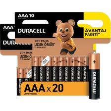 Duracell Alkalin AAA 20'li İnce Kalem Pil