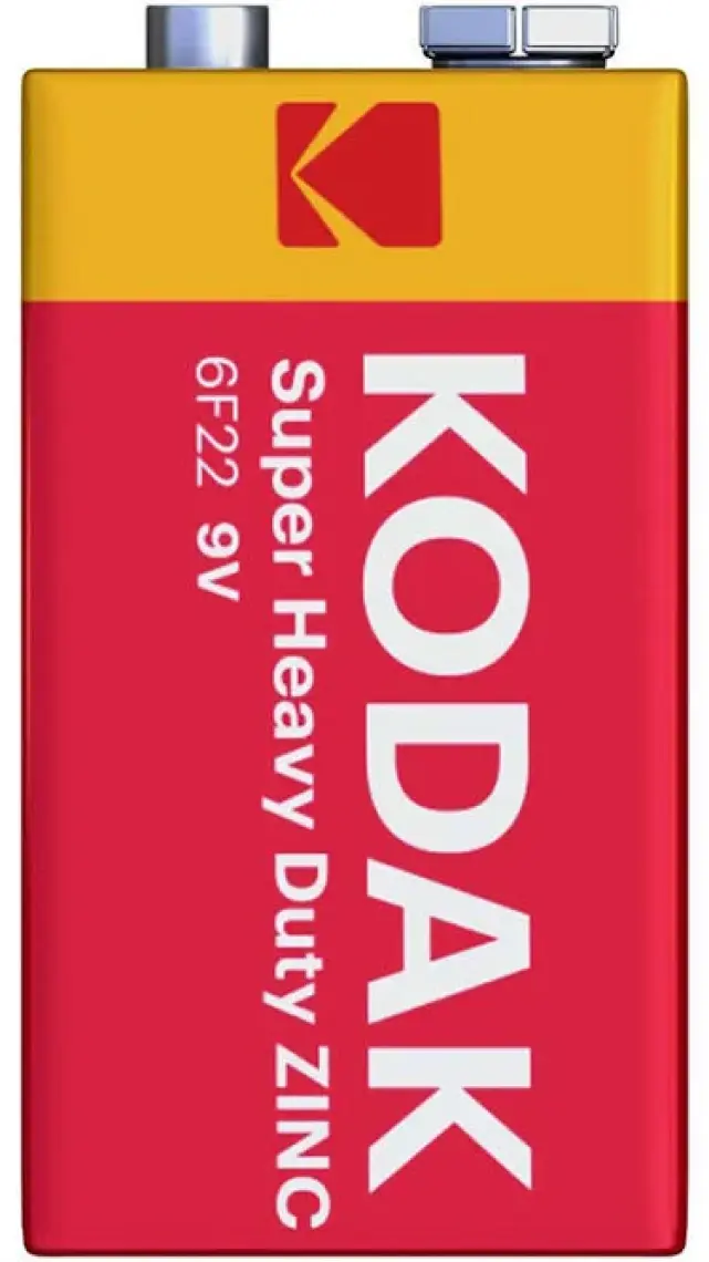 Kodak Blisterli Çinko Karbon 9 Volt Pil