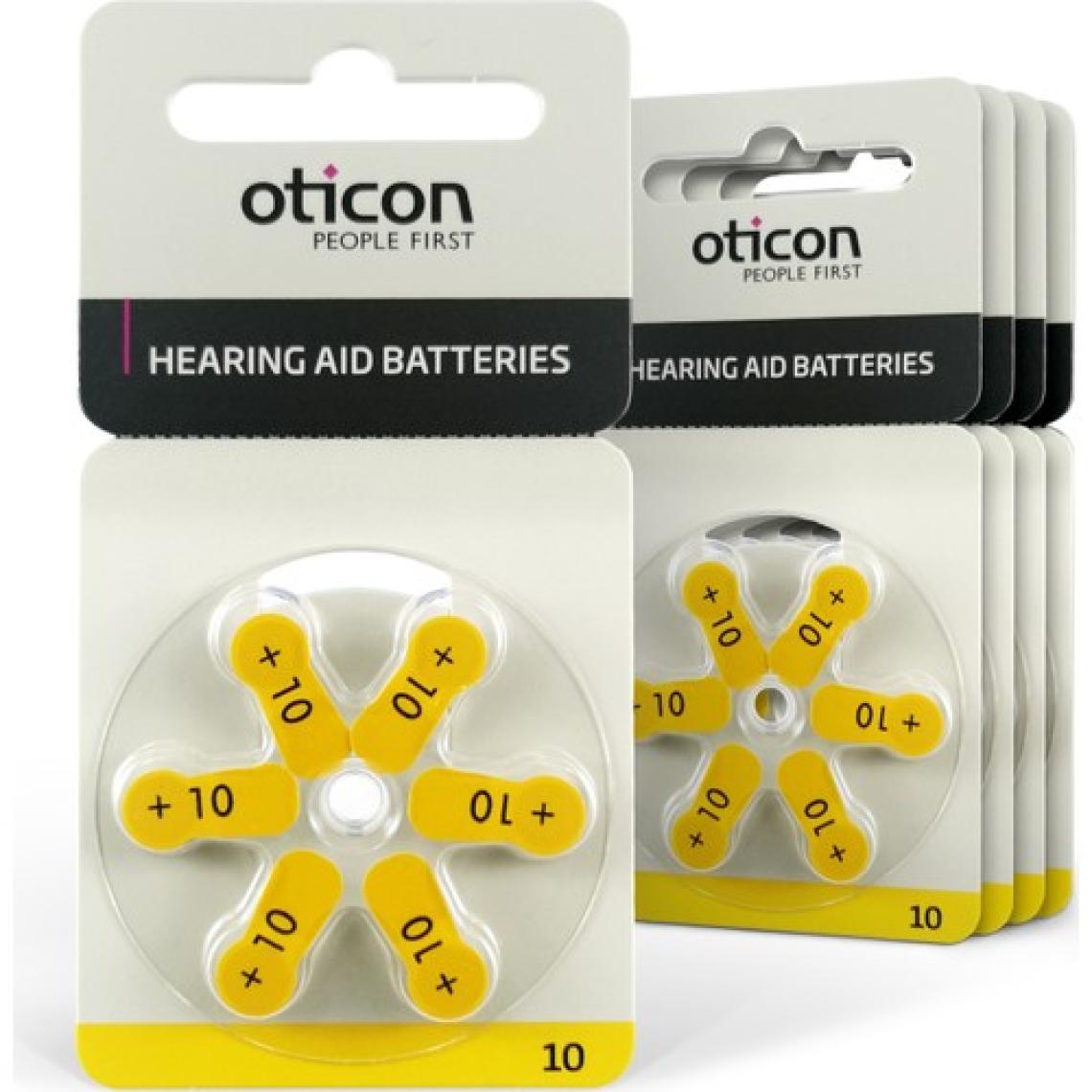 Oticon 10 Numara Işitme Cihazı Pili 30'lu