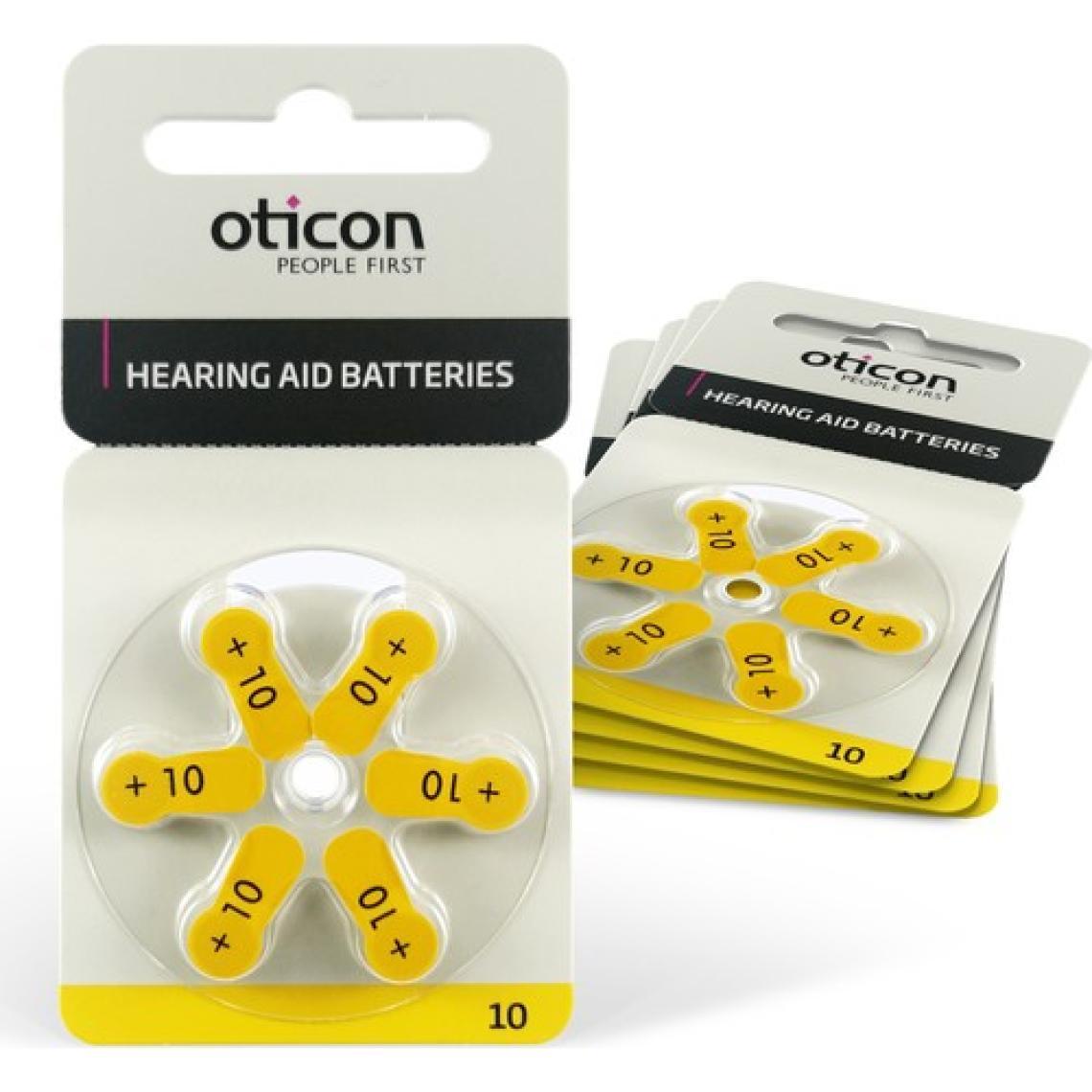 Oticon 10 Numara Işitme Cihazı Pili 30'lu
