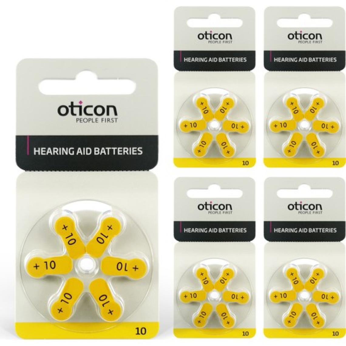 Oticon 10 Numara Işitme Cihazı Pili 30'lu