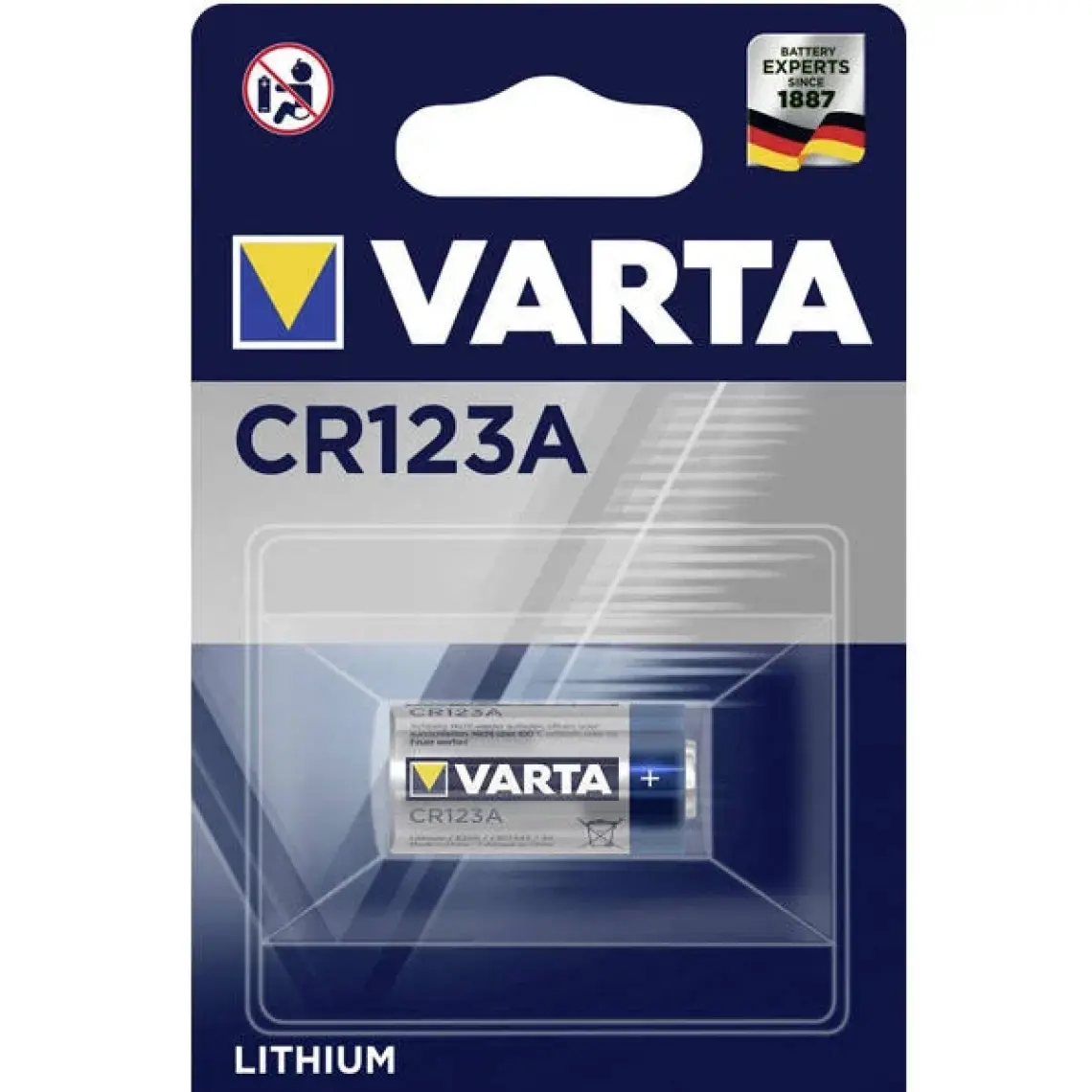 Varta 6205301401 Professional Lithium Cr123A Pil